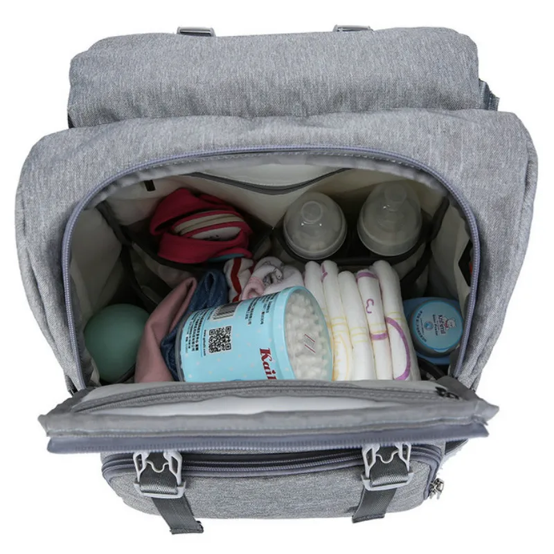 2 в 1 сумка для подгузников для беременных USB сумка для подгузников детская пеленка пеленальный коврик дорожный рюкзак для мам сумка для кормления Bebes пеленки B