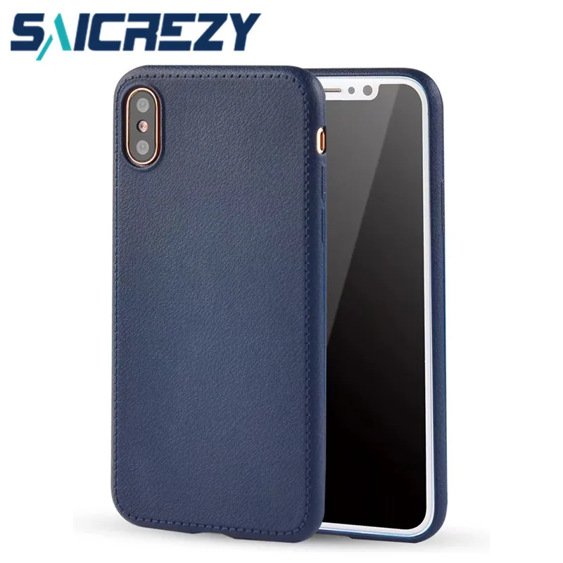 

For iphone X case Coque New Luxury high-end Shockproof bumper For iPhone X case soft Skin Thin Fundas protect phone back cover