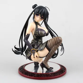 

Anime Alphamax Skytube Comic Tougetsu Matsuri Black Sexy Girl PVC Action Figure Collectible Model toy 16.5cm