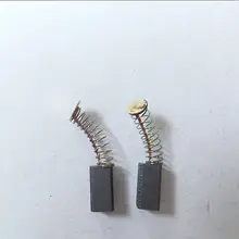 10 шт. 12x6x6 мм пружинный Тип инструмента двигателя угольные щетки 0,4" x 0,24" x 0,24"