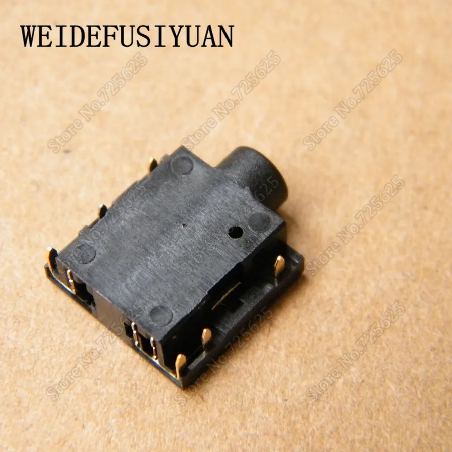 Laptop Notebook 6pin Audio Jack Socket Connector Headphone MIC Port
