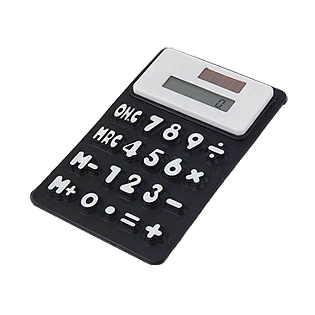 

Silicone Magnetic Fridge Sticker 8 Digits Calculator, Black