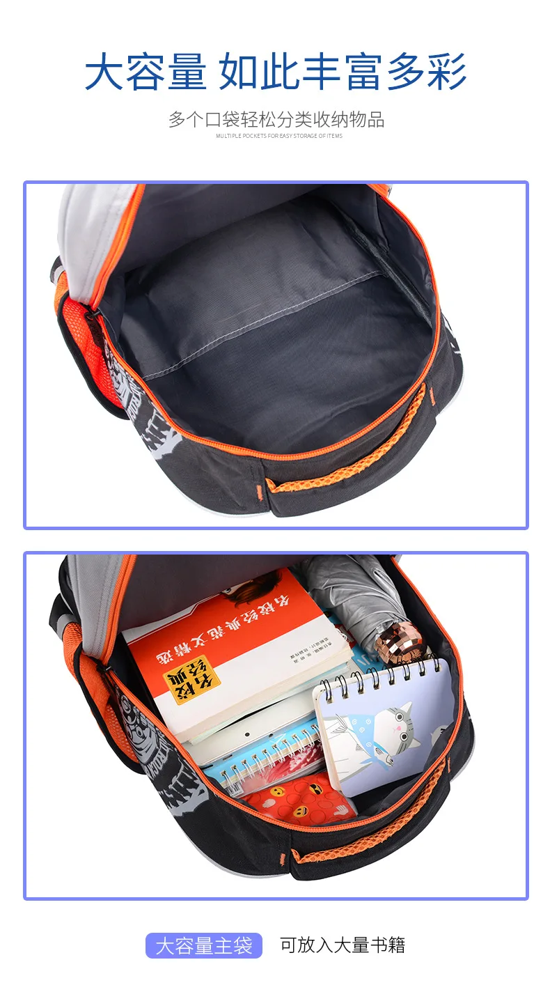 Детская сумка для книг, школьный рюкзак, детские школьные сумки для начальной школы для девочек и мальчиков, ортопедический Школьный рюкзак, рюкзак mochila cartable enfant
