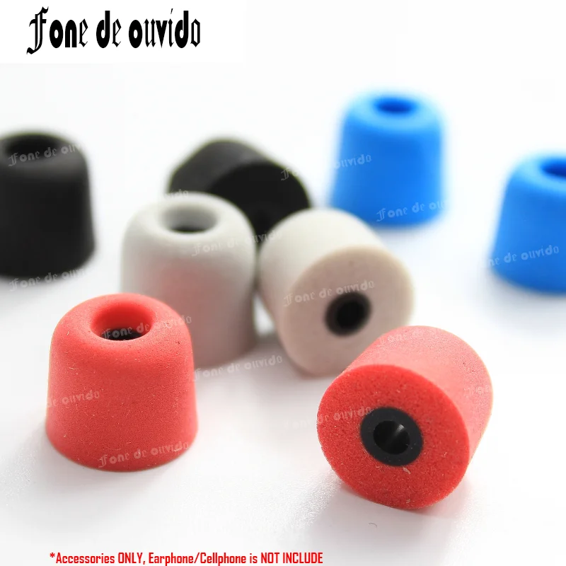 

T100/T200/T400 Memory Foam Earphone Caps Cover in ear Eartips Sponge tips Ear Pads Earbuds Cups for Headset headphone Earplug