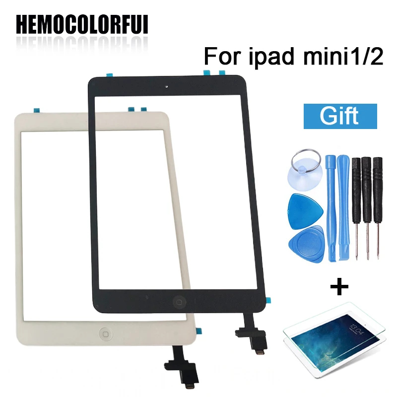 

7.9" Touch Screen For iPad mini 1 2 3 mini1 mini2 mini3 Touch Digitizer Glass With Home Button with IC for iPad Sensor Parts