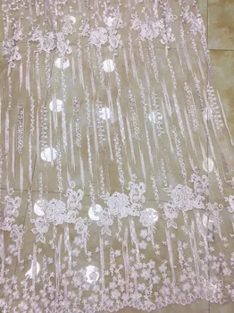 

Tulle Fabric S-1111 For Dress Wholesale And Retail embroidered lace 5yard/lot tulle Lace Fabric