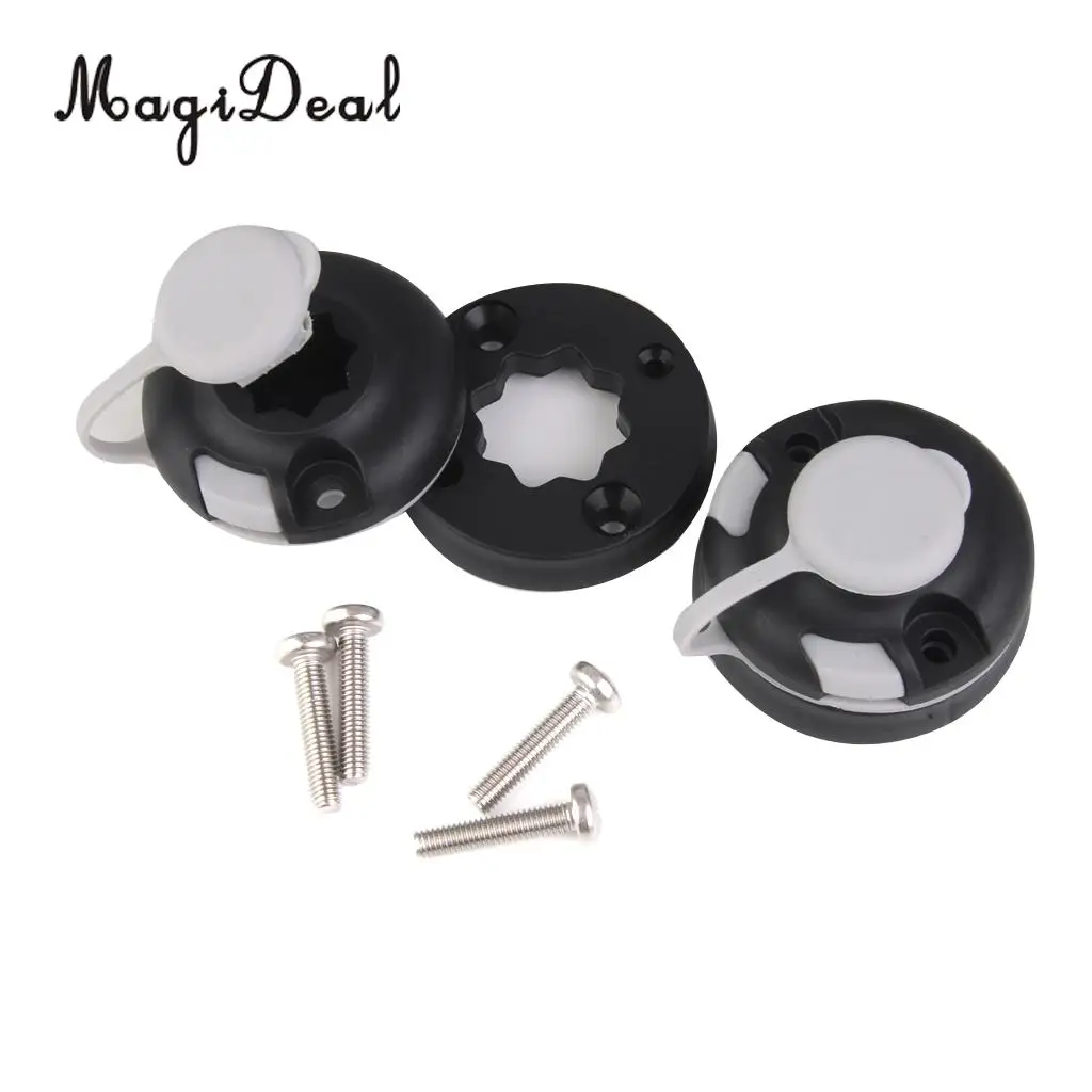 MagiDeal Durable Marine 20 Inch AlumInum Alloy Mounting Track for Canoeing Kayak Inflatable Fishing Boat Dinghy Replacement Acce