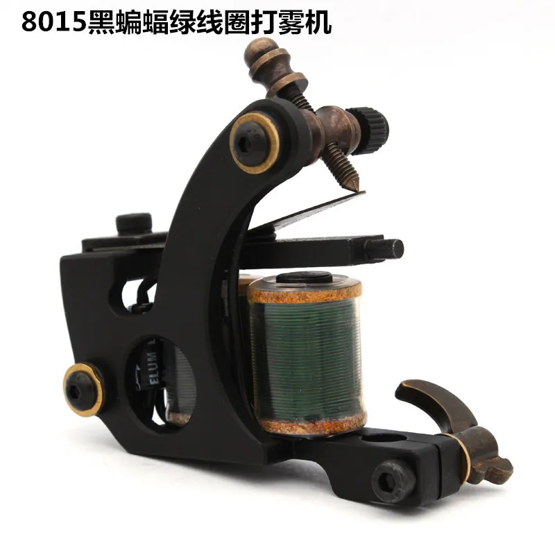 

Tattoo Machine New Black Import 10 Coil Tattoo Machine Iron Wire Shader Machine For Beginner