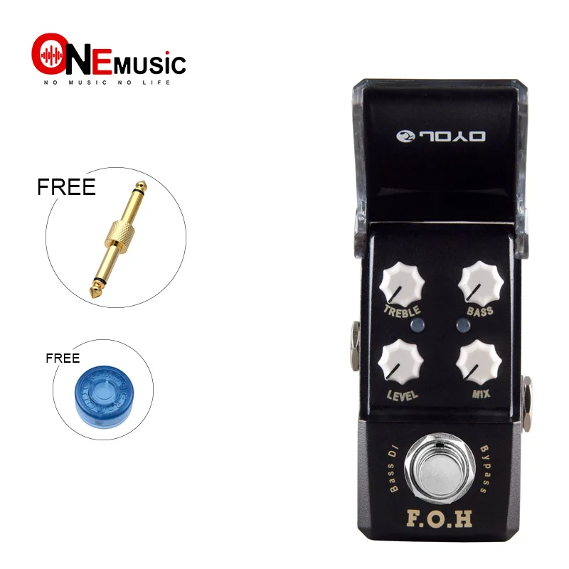 JOYO JF-331 F.O.H BASS DI Effects Guitar Pedal F.O.H(BASS DI) Pedals With Gold Pedal Connector and Mooer Knob JOYO JF-331 F.O.H BASS DI Effects Guitar Pedal F.O.H(BASS DI) Pedals With Gold Pedal Connector and Mooer Knob