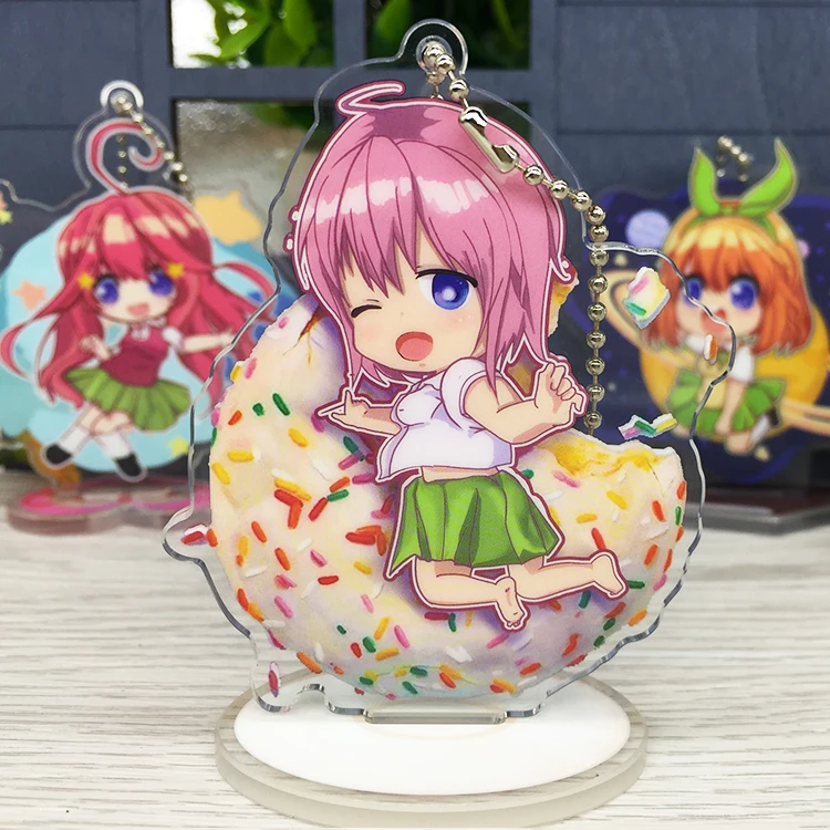 Аниме квинтэссенция Quintuplets фигурка на акриловой подставке модель игрушки Go Toubun no
