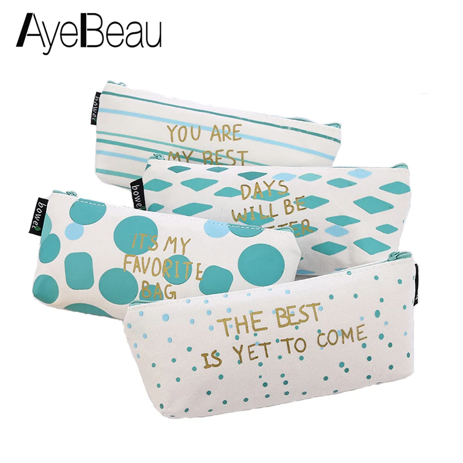 

Pencil Pen Case For Brush Purse Organizer Women Cosmetics Makeup Make Up Bag Female Pouch Cute Vanity Beauty Travel Toiletry Kit