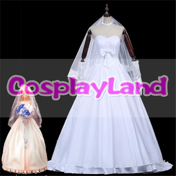 Fate Zero Saber Cosplay Costume 10th Anniversary Party Saber Wedding Dress Halloween Costumes For Adult Women Saber Costume Cosplay Costume Costumes For Adultshalloween Costume Aliexpress