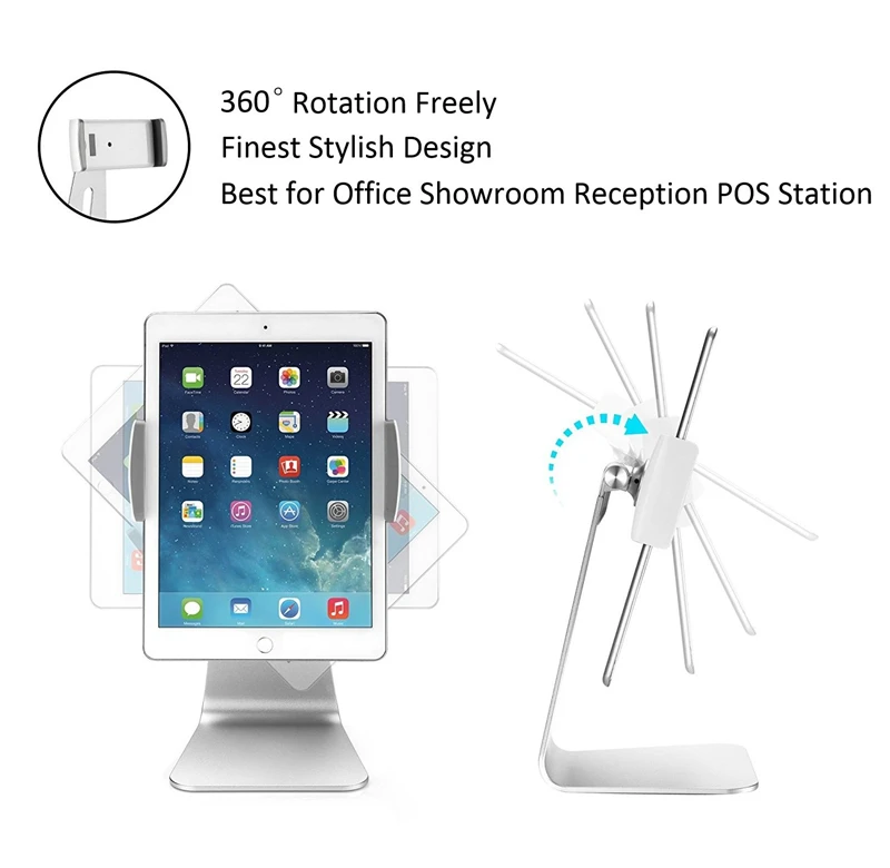 7 13 дюймов алюминиевая настольная подставка для планшетов Apple IPad Mini 1 2 3 4 5 Pro 9 2018 10 12