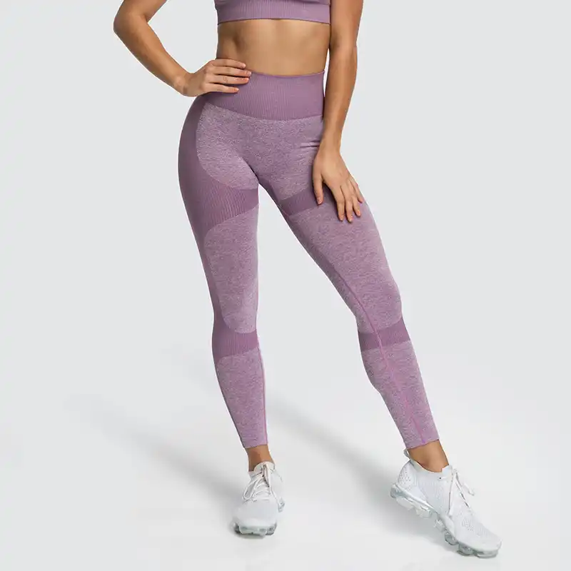 purple gym leggings