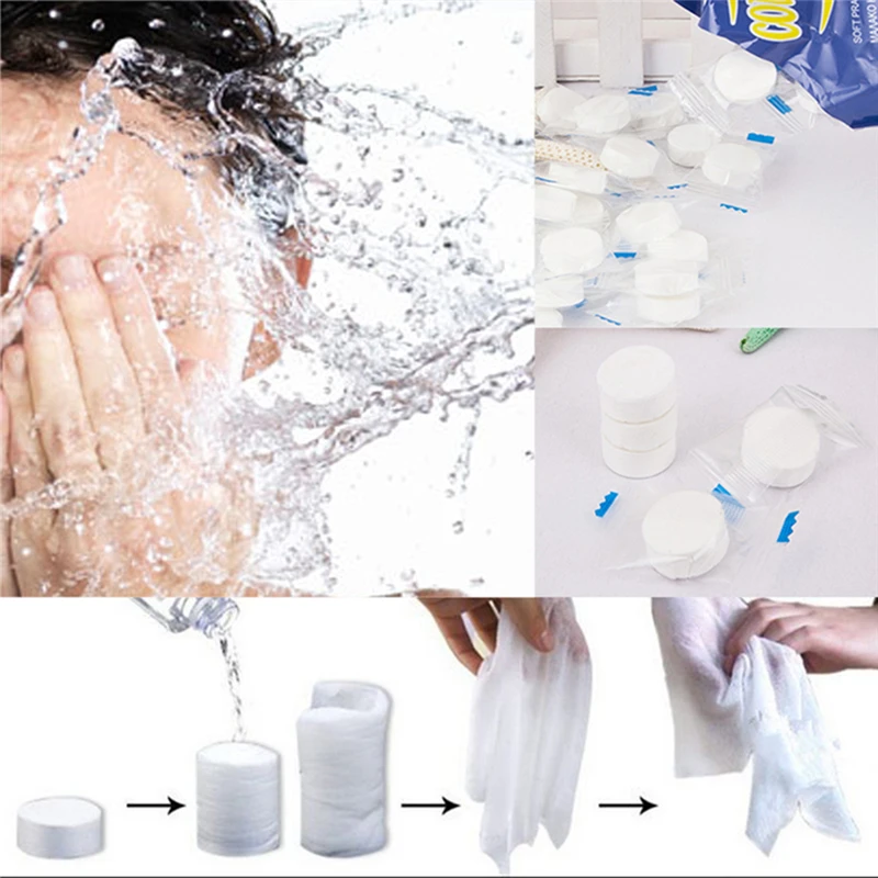 20 PCS Compressed Towel Magic Wipe Soft Cotton Expandable Just Add