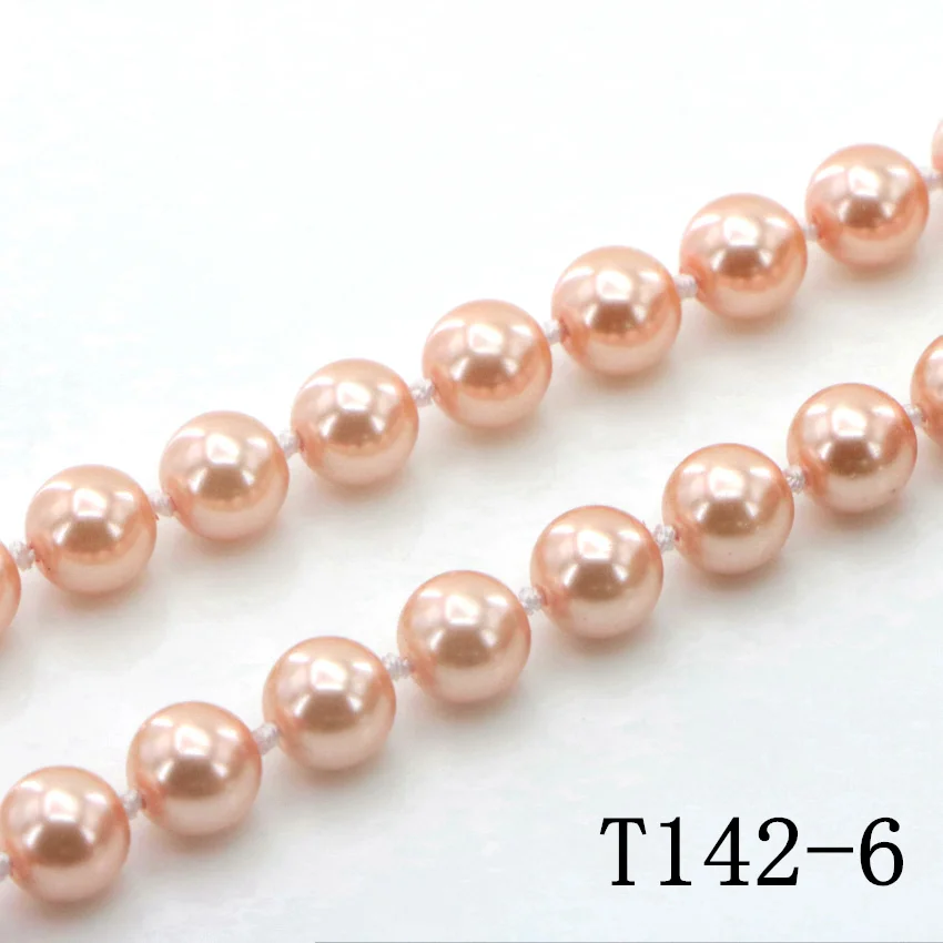 Natural pearl necklace, South China baroque pearl mother's gift jewelry necklace 925 silver pure gold necklace (31)