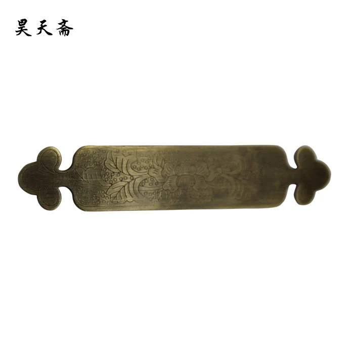 [Haotian vegetarian] Chinese home copper fittings / Decoration Accessories / single bread corner Copper Corner HTG-113