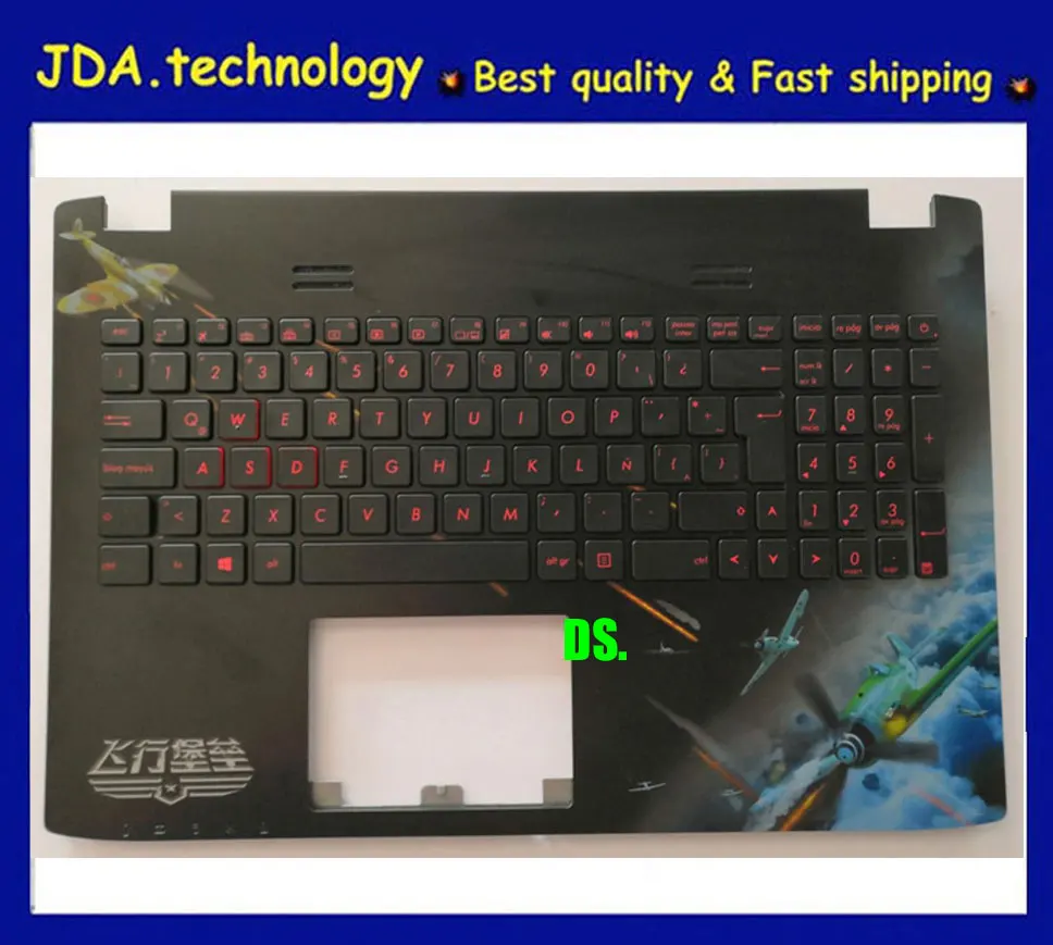 Wellendorff genines для ASUS летающая крепость ROG ZX50 ZX50J ZX50JX GL552 палмрест EUR Клавиатура рамка верхняя крышка