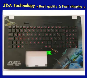 

Wellendorff Geniunes For ASUS Flying Fortress ROG ZX50 ZX50J ZX50JX GL552 Palmrest EUR keyboard bezel Upper Cover