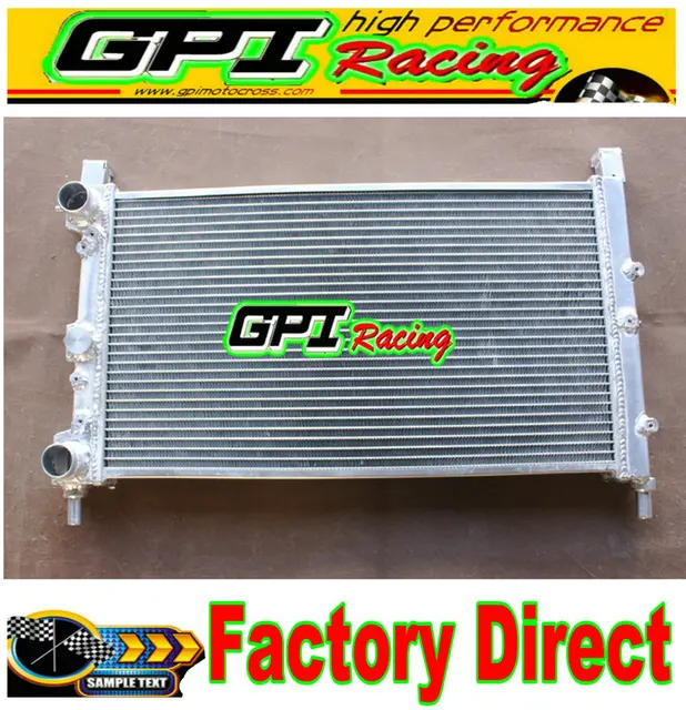 40MM Aluminum radiator for FIAT UNO 1.3L/ 1.4L PETROL TURBO/1.3D 1.7D