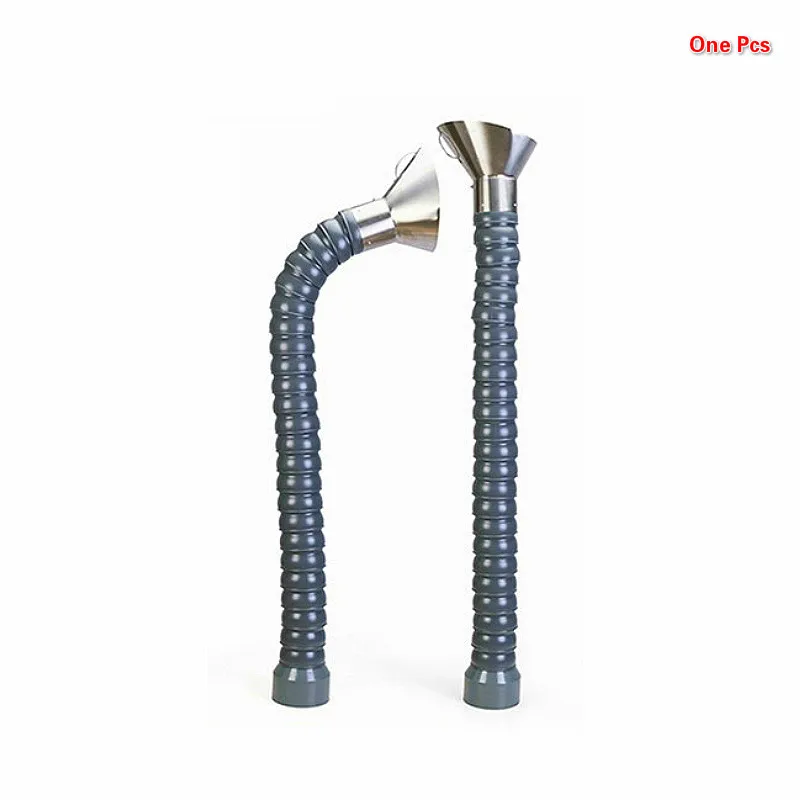 

160mm x 1m-3m Industrial Welding Fume Arms POM Flexible Smoke Exhaust Ventilator Pipe With Stainless Hood and Regulating Valve
