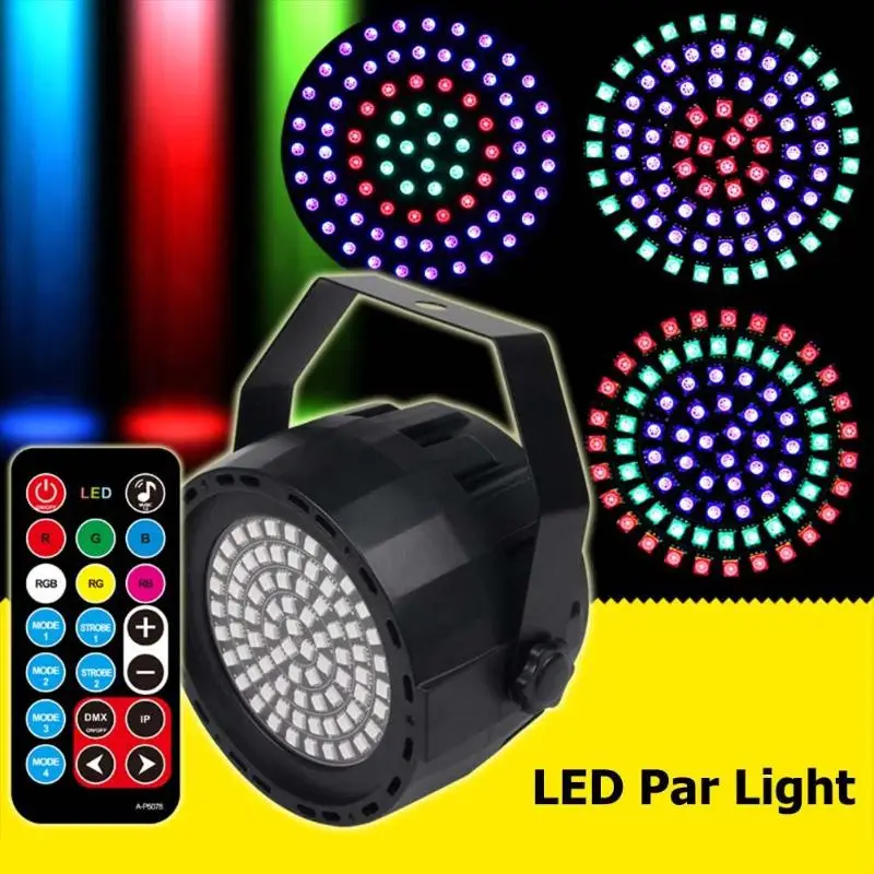 

LED Stage Light Par Light 78 RGBW LED Stage Light for Club Disco DJ KTV Party Projector