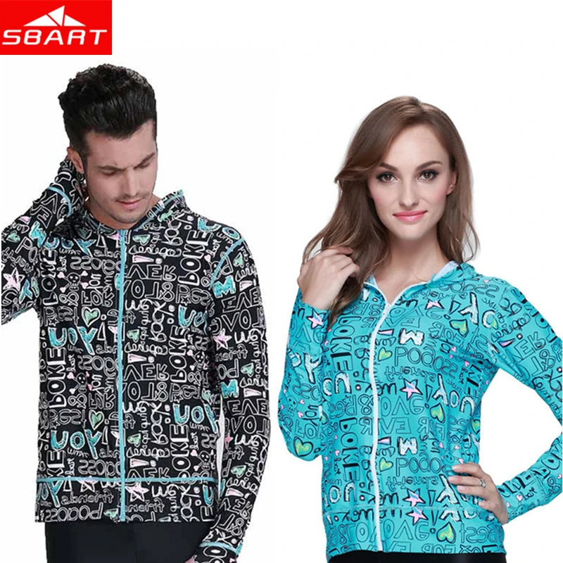 

SBART Lycra Surf Rash Guard Men Women Long Sleeve Upf50 Rashguard Zipper Windsurf Lycra Top Sunscreen Diving Surfing Rash Guards