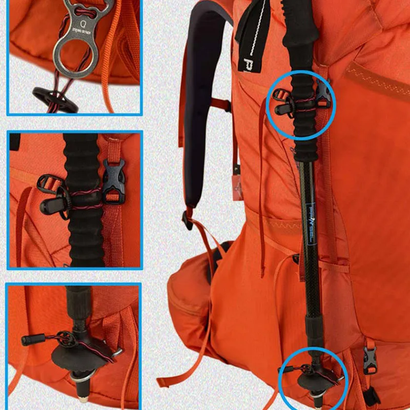 Мощный кислородный Гепард 40+ 10л рюкзак открытый светильник дышащая подвеска альпинистская сумка с двойным плечом спортивная сумка