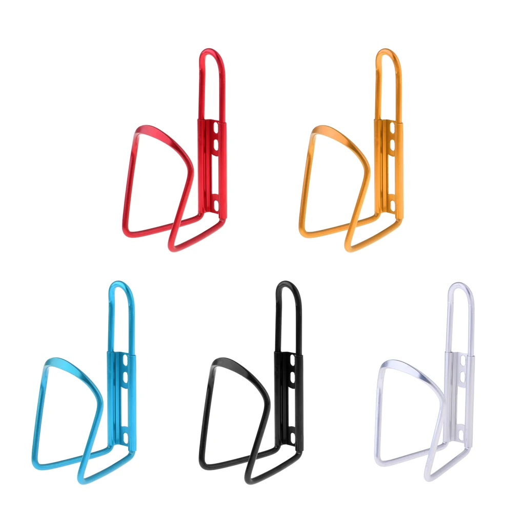 Perfeclan Aluminum Alloy Mountain Bike Water Bottle Holder Road Bike Bottle Cup Can Mount Cage Durable and Anti-rust 
