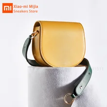 Xiaomi Mijia последняя Элегантная Модная седельная сумка CARRY'O женская сумка на плечо оригинальная кожаная сумка маленькая сумка через плечо