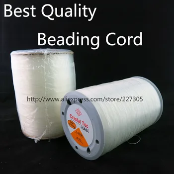

1000 Meters Elastic Cord, Crystal Beading Cord, Clear Jewelry Cord 0.5mm 0.6mm 0.7mm 0.8mm 1.0mm HK059