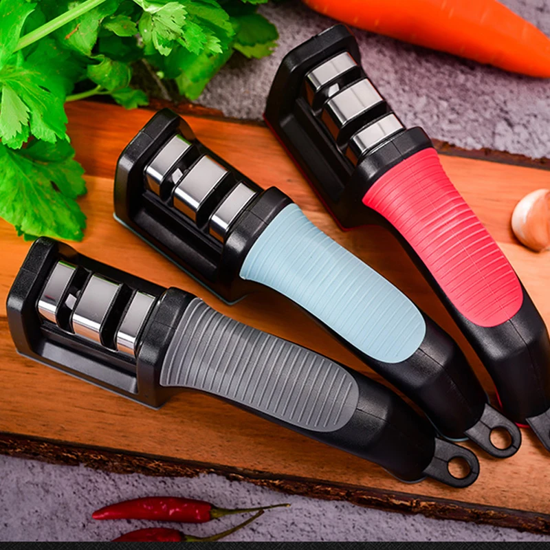 Free shipping Professional knife pencil sharpener diamond carbide ceramic knife to strengthen