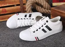 High quality new low to help couples canvas shoes Korean version of men s casual shoes