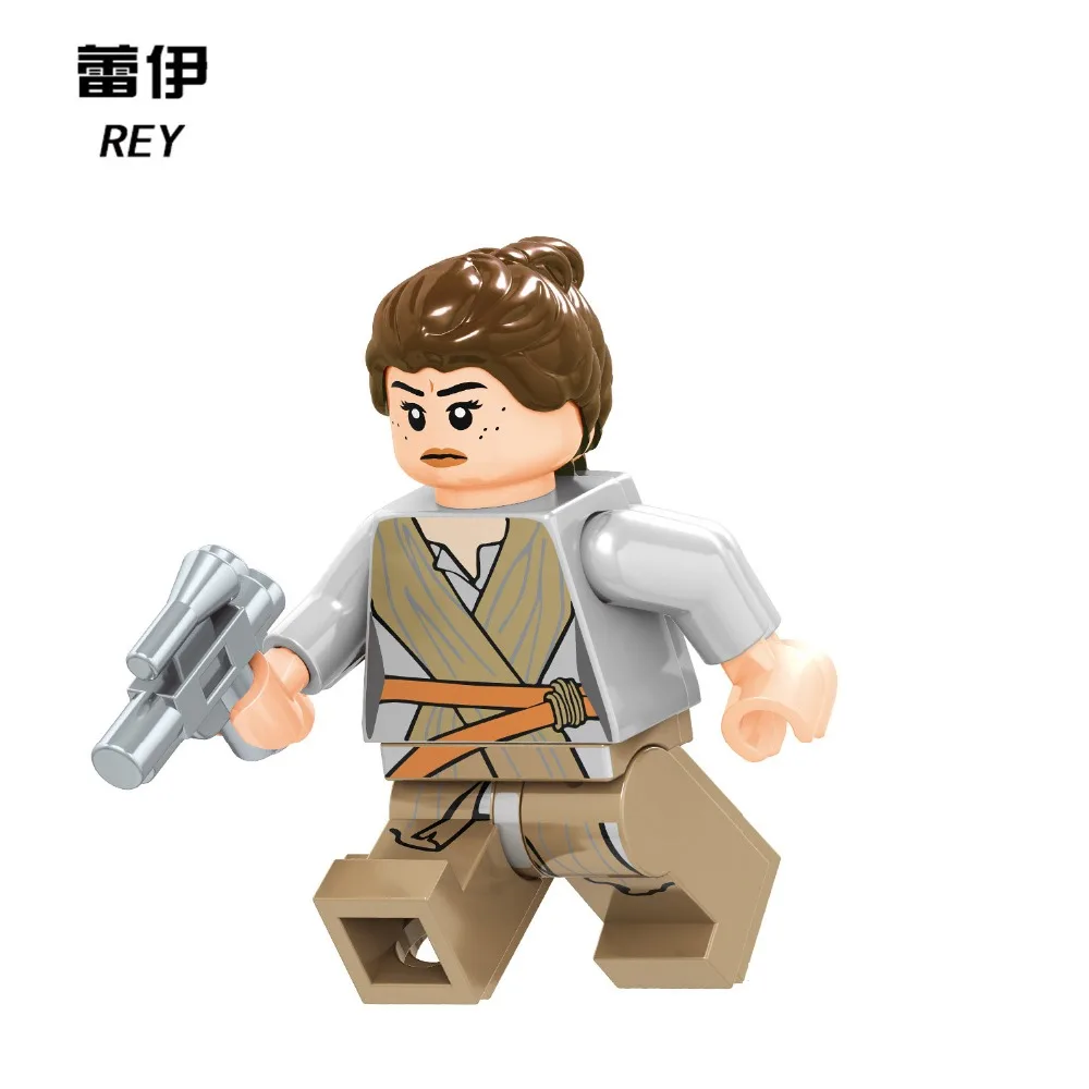 For LEGOING Star Wars Rey Luke starwars Skywalker Sabine Wren Ahsoka ...
