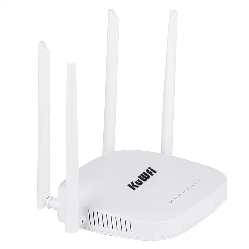 KuWfi 4G CPE маршрутизатор 3G/4G LTE Wifi 300 Мбит/с беспроводной роутер с 4 внешними антеннами
