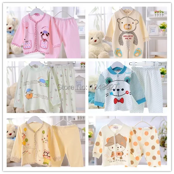 Mix Color Newborn Warm Clothing Sets Infant Baby girl boy Underwear