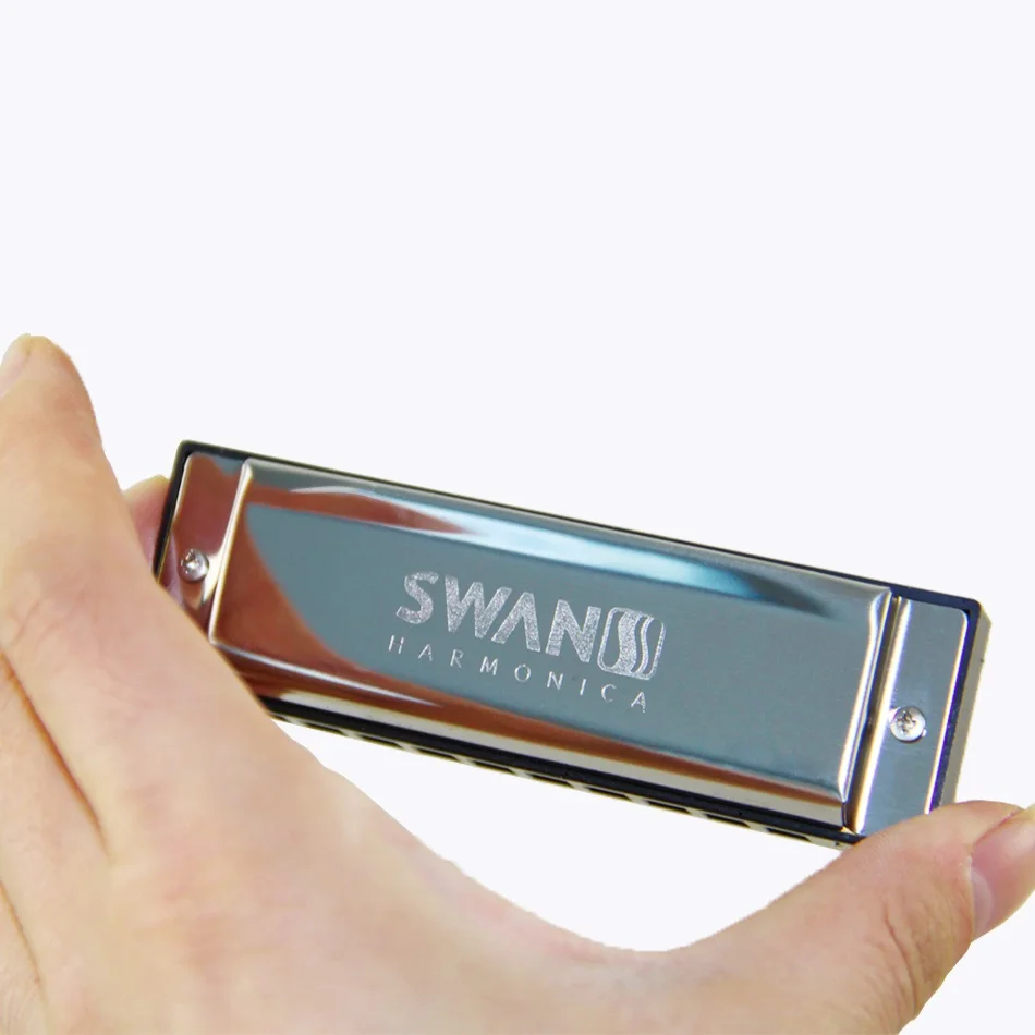 Гармоника с 10 отверстиями SWAN SW1020H C Key 20 тонов блюз|blues harmonica|harmonica bluesharmonica c |