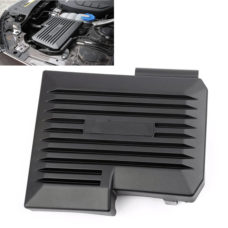

Car Engine Dust Cover Cited Cover Decorative Cover Decoration Computer protective cover For AUDI A4 B9 8W A5 2017 2018