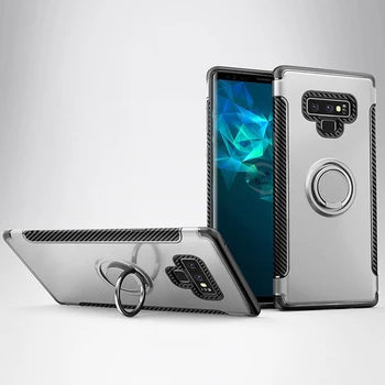 

100pcs Car Magnet Holder Case For Smasung Galaxy S20 Ultra S10 E 5G S9 S8 Plus Note 10 9 8 M20 M10 Hybrid Shockproof Armor Cover