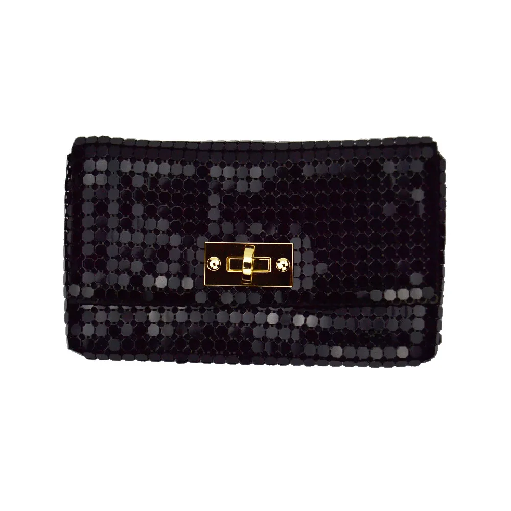 gold mini clutch bag