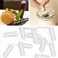 Жидкая капельница, 4 мл, декоративная креативная переносная пипетка, Декор, пластиковая экономичная солома, Прямая