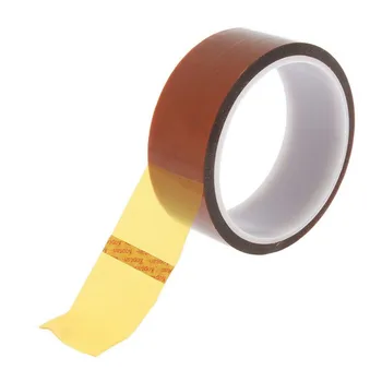 

Polyimide Insulation Tape High Temperature Resistant Heat Resistant Tapes 3/5/6/8/10/12/15/20mm * 33m