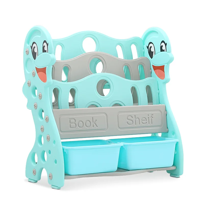 الأطفال الرف روضة الرف لعبة الطائرة الطفل خزانة تخزين وتنظيم خزائن بسيطة البلاستيك رف dropshtpptng