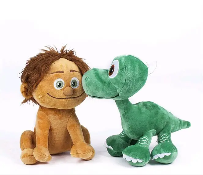 NEW 22cm pixar The Good Dinosaur 2017 arlo Spot Dinosaur Arlo Plush toys Doll Stuffed kids
