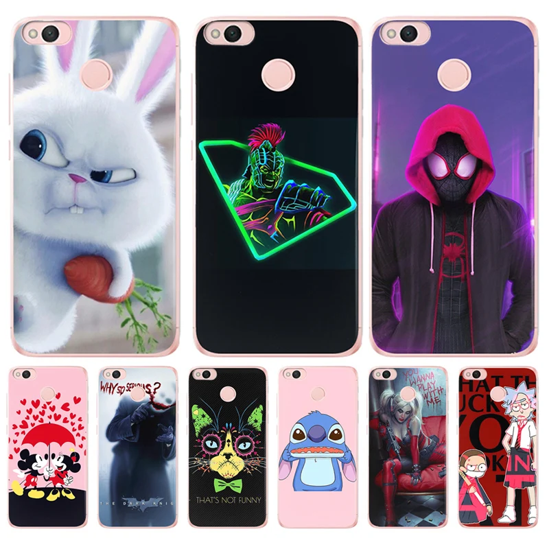 

Venom rabbit Soft Silicone For Xiaomi Redmi Mi 4X 4A 5A 5 Plus Note 4 6 pro 6A A1 5X A2 6X Lite 8 Phone Case Back Cover bumper