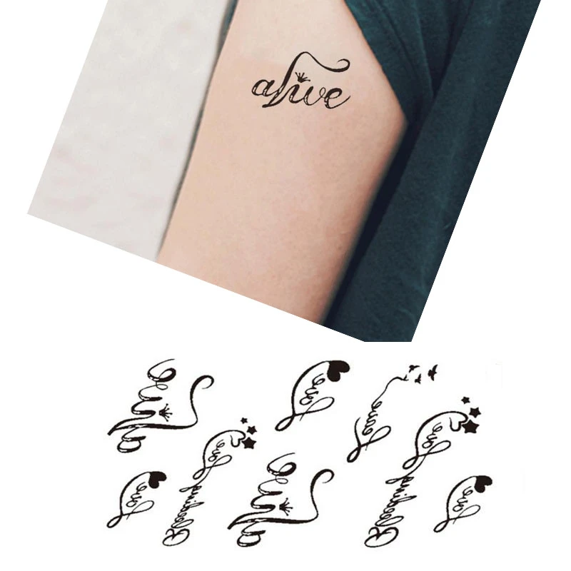 5pcs Lot Waterproof Body Art Tattoo Heart Love Letters Temporary Tattoo Fake Sticker Decoration Temporary Tattoo Stickers Zkh106 Tattoo Sticker Temporary Tattoo Stickertattoo Fake Aliexpress