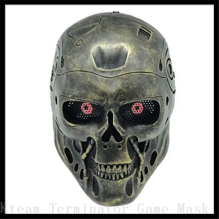 

New Horror COS terminator helmet mask CS paintball Ghost creepy resin props Harmonior Cosplay Masquerade Costume party MasksToy