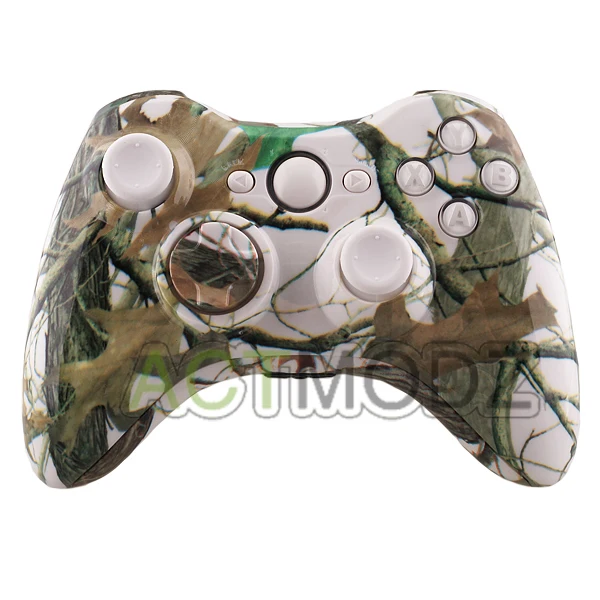 

Pop Chapped Hydro Dipped Controller Full Set Housing Shell Buttons for XBOX 360