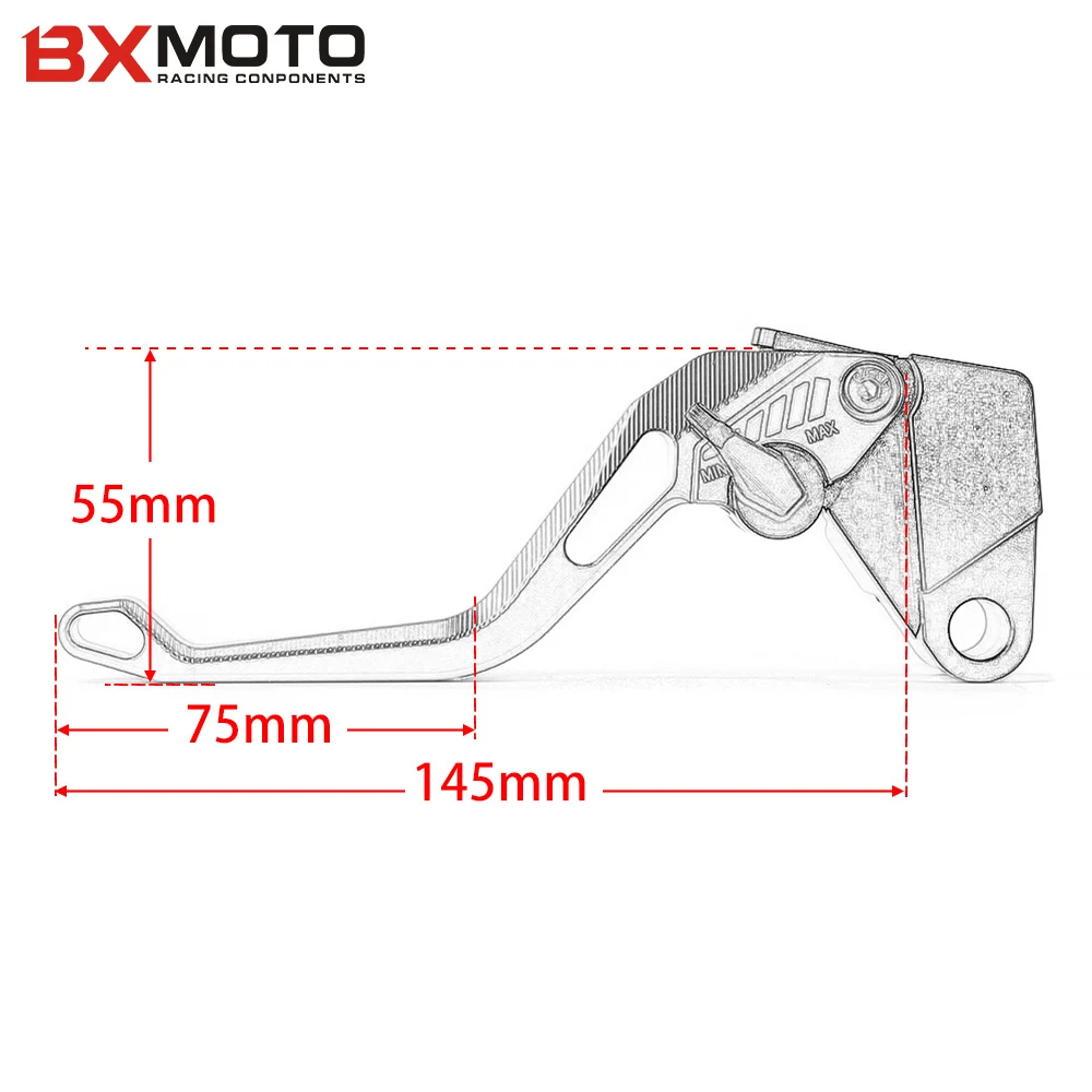 Для KTM RC390 2013 2019 RC200 2014 2016 RC125 Короткие регулируемые 5D рычаги тормоза и сцепления