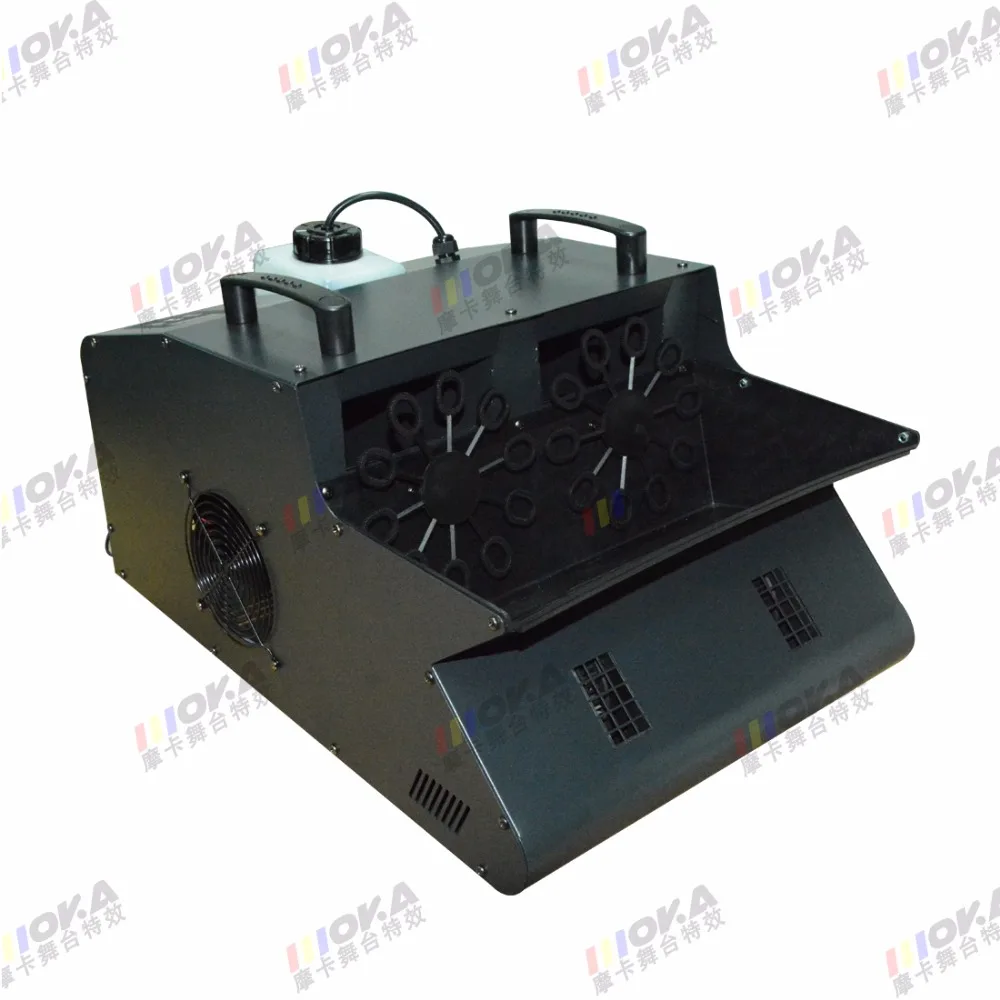 

2000w Double Fan Bubble Fog Machine big stage dmx smoke Bubble Machine For Romantic Wedding /Party/KTV large stage